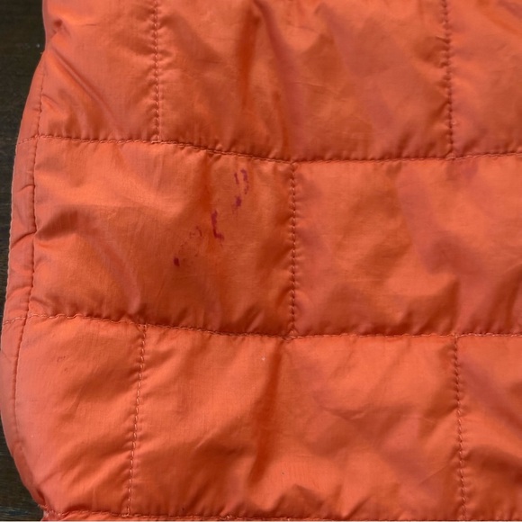 Patagonia Primaloft Nano Puff Brick Quilt Metric Orange Jacket Kids XL 14 *Read - Picture 14 of 16